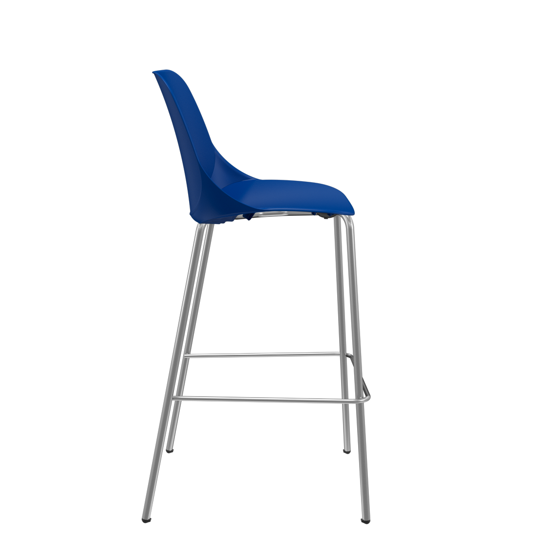 Banqueta Quick Fixa 4 pés Plaxmetal